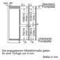 Kühl-/Gefrierkombi EB E ws 191/74l 219kwh 1772x558x545mm 0°-Zone Tür: fest