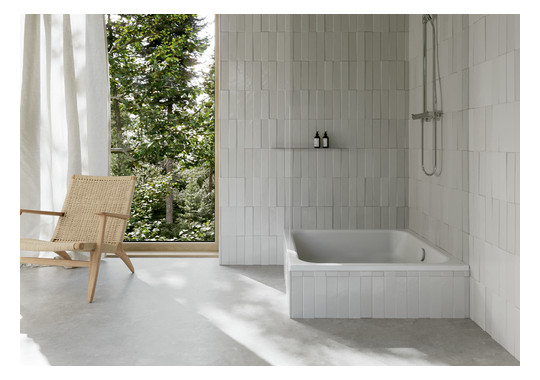 Duschwanne BetteDelta 100x100x28cm, pergamon