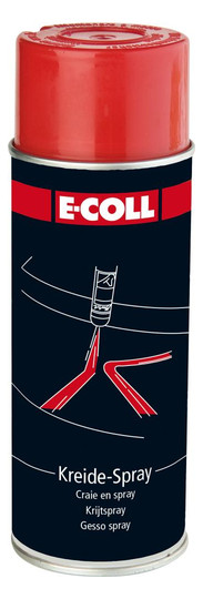 E-COLL-Kreidespray, rot - 400 ml