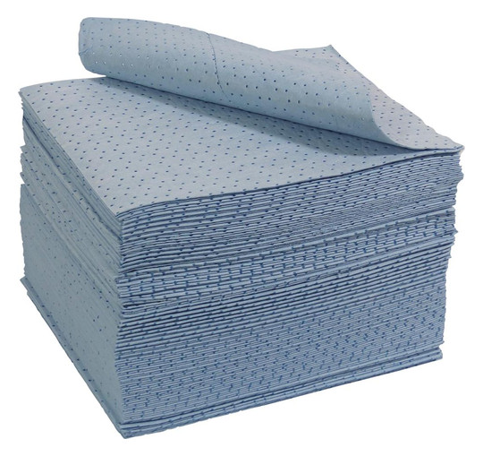 Ölbindetücher, verstärkt blau 40x50cm