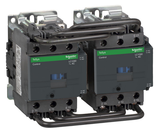 Wendeschütz AC 37kW/AC 80A/AC 110V/50Hz IP20 Schraub