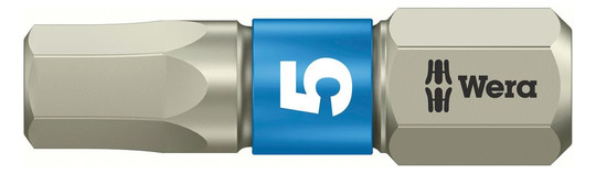 Wera-Bits Innensechskant Stainless 3840/1TS - SW 5