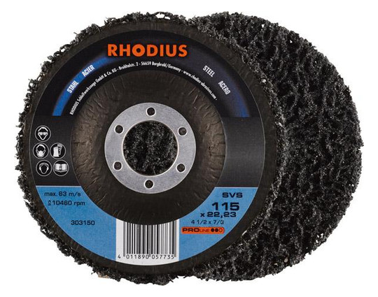 RHODIUS-Grobreinigungsscheibe SVS - 115mm