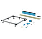 Bette Einbausystem Universal 85 x 75 cm, für Duschwanne, Duschfläche