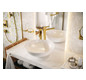 hansgrohe Zahnbecher AddStoris mit Glas, Wandmontage, Metall, polished gold optic
