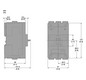 Leistungsschalter 63A 3p 44,1-63A/In IP40 Einb Festeinbau Schraub