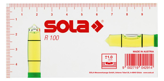 SOLA-Kleinwasserwaage R100 - 10cm