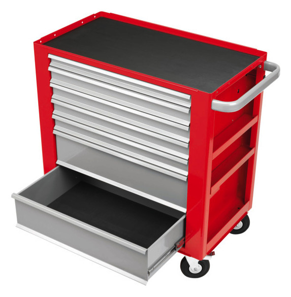 Werkzeugwagen 7Auszüge 920x908x472mm Mit Bremse Mit Bremse lack