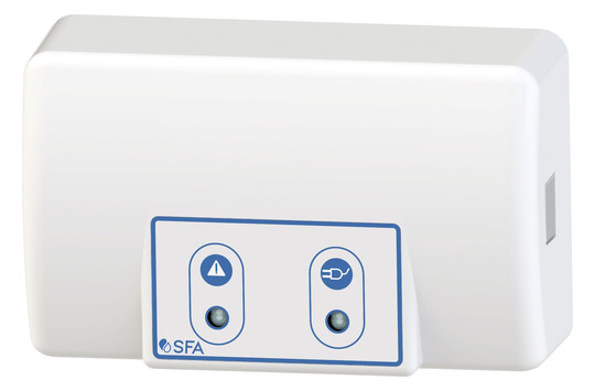 SFA Hebeanlage SaniCubic 2 Classic grau, mit Kabelalarmsystem