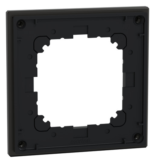 Rahmen 1f rhod-gr mt M-PLAN Metall f.GEB-K Unterputzmontage