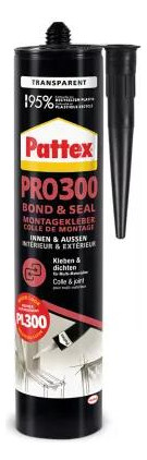 Pattex-Montagekleber PRO300 Bond & Seal PPRTR - 300g,...
