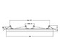 LED-Einbauleuchte MOON 24W 3000-6000K ws 2345lm Konv Dimmung Phasenabschnitt IP20