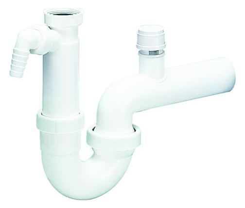 Dallmer Röhren-Siphon 100/1 SLR 1 1/2" x DN 50, mit Belüftungsventil