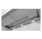 Dunstabzugshaube Flschirm 900mm si A LED 63dB 412cbm/h Ø120-150mm 4st Abl/Uml