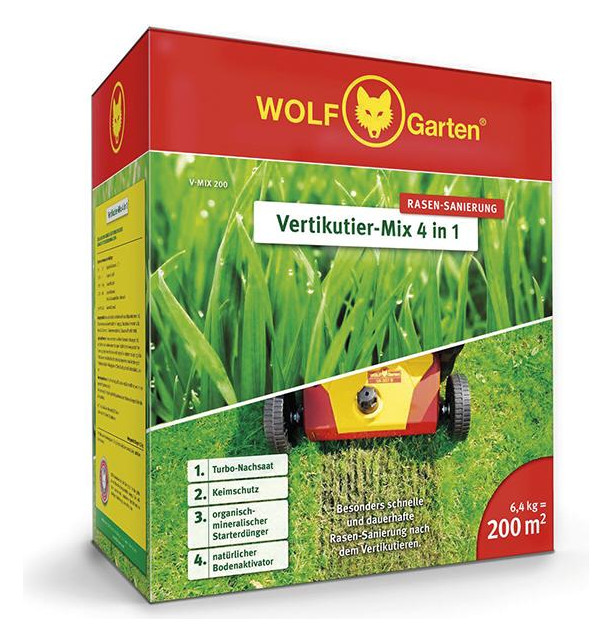 Bild Vertikutier-Mix V-MIX 200 6,4 kg 4-in-1 - WOLF GARTEN-0