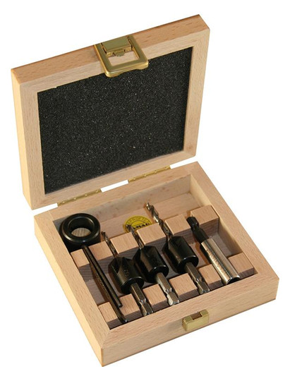 FAMAG-Bohrer-Bit-Senker-Satz, HSS - 5-teilig