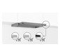 Dunstabzugshaube Flschirm 600mm si A LED 68dB 728cbm/h Ø120-150mm 4st Abl/Uml