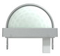 Bewegungsmeldersensor UP System M UP 180° alu 1,1m IP20 Vernetzbar