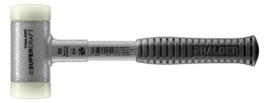 HALDER-Supercraft-Schonhammer 50 mm, mit Stahlrohrstiel