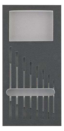 fortis-Werkzeugmodul 1/3 - leer, für...