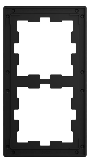 Rahmen 2f schiefer gschl D-Life Stein f.GEB-K geschliffen Unterputzmontage
