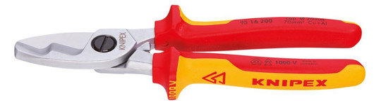 KNIPEX-VDE-Kabelschere 9516 - 200 mm