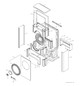 BOSCH Außeneinheit CS 7000i AW 13 OR-T, 1680 x 1200 x 580 mm, für Monoblock-Wärmepumpe