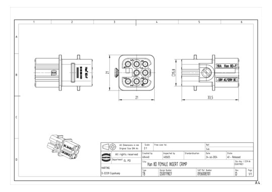 HART Buckseneinsatz          09360083101 