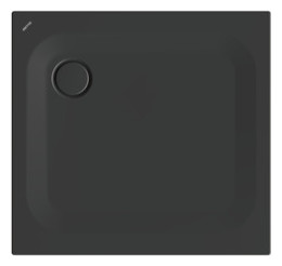 Duschwanne BetteUltra 1559 90x85x2,5cm, Antirutsch/Pro, Mini-Wannenträger, slate