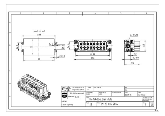 HART Han 16A-BU-S,           09200162814 