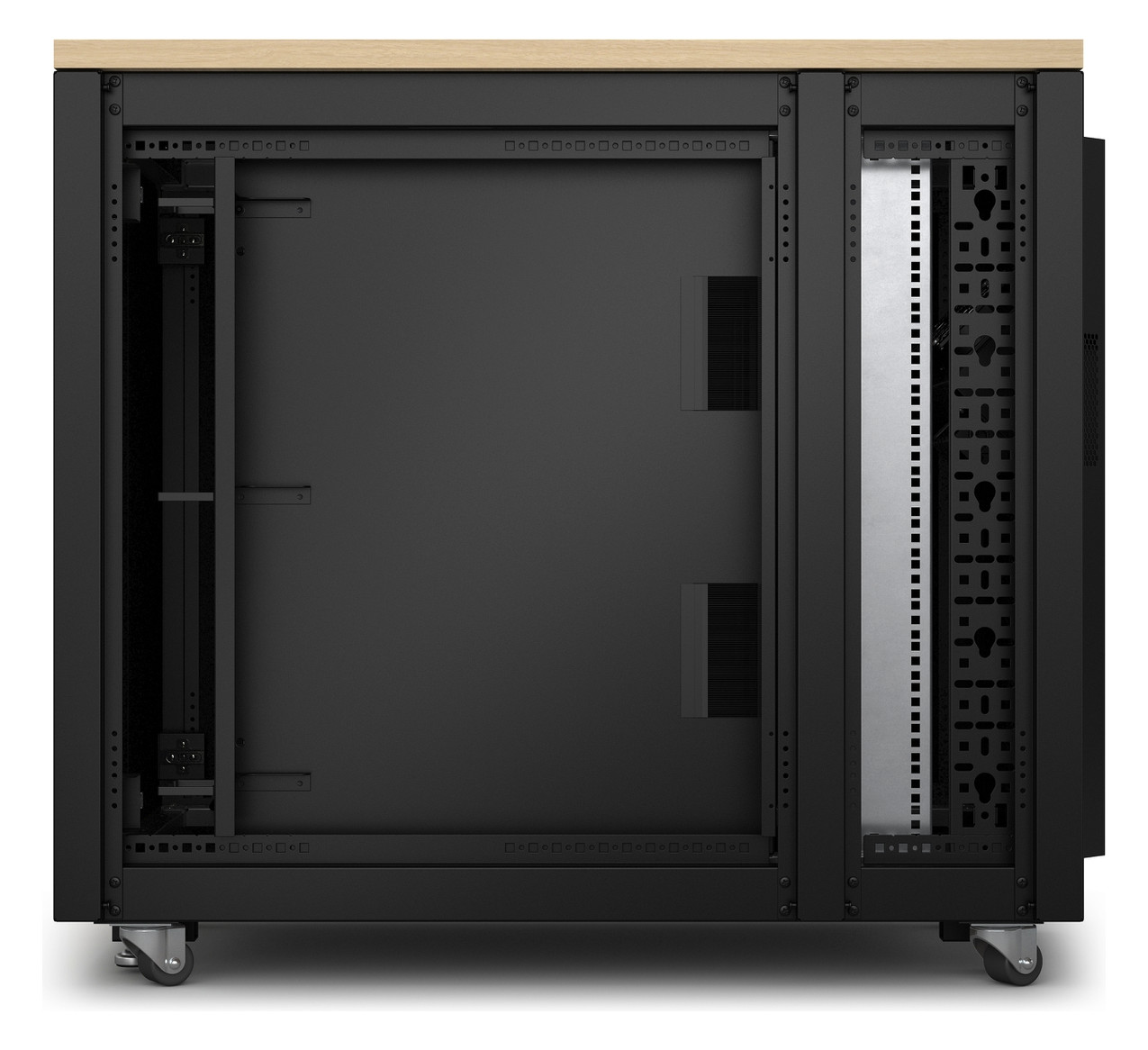 Netzwerkschrank ST 17HE IP2X pulverbesch B750xH1005xT1130,4mm m.Festrahm