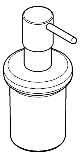 GROHE Seifenspender Essentials 160ml, supersteel