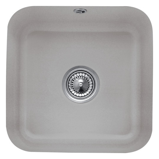 V&B Unterbauspüle Cisterna 50 Ablaufgarnitur, mit Handbetätigung, stone CeramicPlus