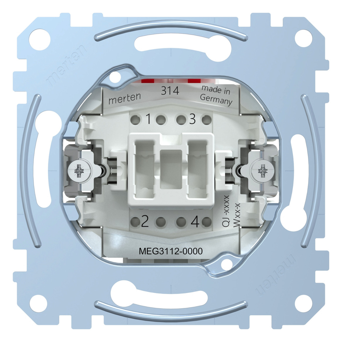 Wippschalter QuickFlex UP IP20 2p 1f 10AX