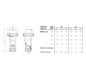 CEE-Stecker 3p 16A IP67 AM-TOP 230V/bl 6h Schraubkl Kst Verschraubung
