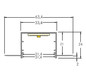 Profil n.Konf ws IP00 100x63,4x24mm nur Konfektionierung Ersatzteil Zubehör