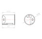 Verbindungsdose HW luftd Ø35x45mm Kst IP3X rnd