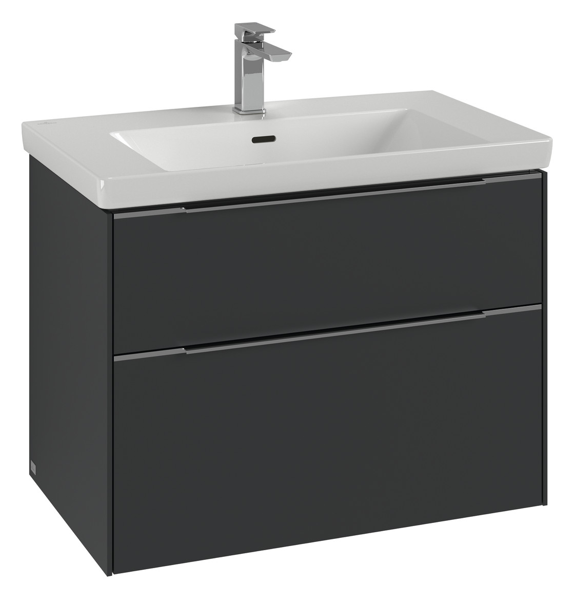 V&B Waschtisch-Unterschrank Subway 3.0 77,2x57,6x47,8cm, ohne LED/Griff monochrom, cashmere grey