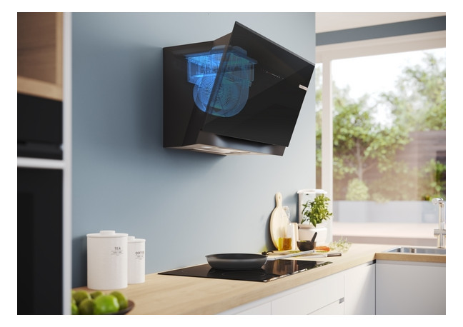 Dunstabzugshaube Flschirm 600mm si A LED 71dB 717cbm/h Ø120-150mm 5st Abl/Uml