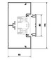 Geräteeinbaukanal Alu 170x85mm ver-ws RAL9016 GEB-K besch 12820qmm 2000mm