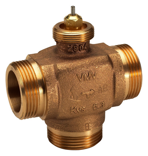 Danfoss 3-Wege-Mischventil VMV DN25 Kvs 6,3, PN16, RG5, G 11/4A