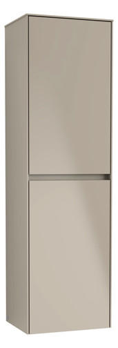 V&B Hochschrank Collaro 45,4x153,8x34,9cm, Anschlag rechts, soft grey