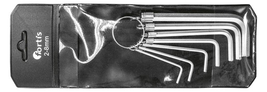 fortis-Sechskant-Stiftschlüssel -Satz in...
