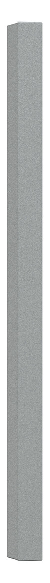 Rahmen 2f alu mt M-Pure Kst f.GEB-K Unterputzmontage Thermopl