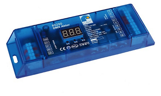 LED-Trafo 16,8-33,6W 350mA 24V IP20 DMX Dimmung DMX Kstgeh dyn 166x53,4x23mm