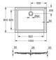 GROHE Duschwanne Universal 80 x 100 x 3 cm, Acryl, alpinweiß
