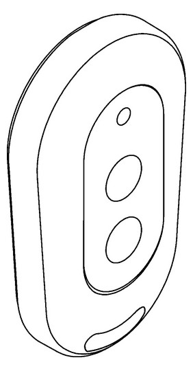 AR 2-Tasten-Fernbedienung