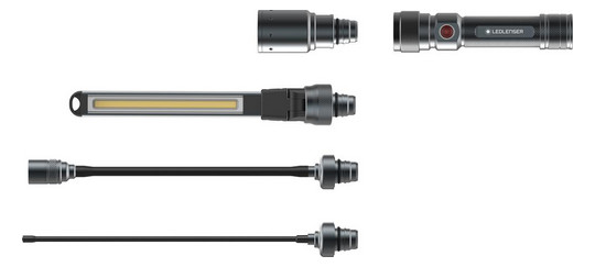 LEDLENSER-Arbeitsleuchten-Set Workers Friend - 4-teilig