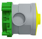 Verbindungsdose Beton Ø70x75mm Kst IP3X 71x71x75mm Ger/VerbDose/kast rnd