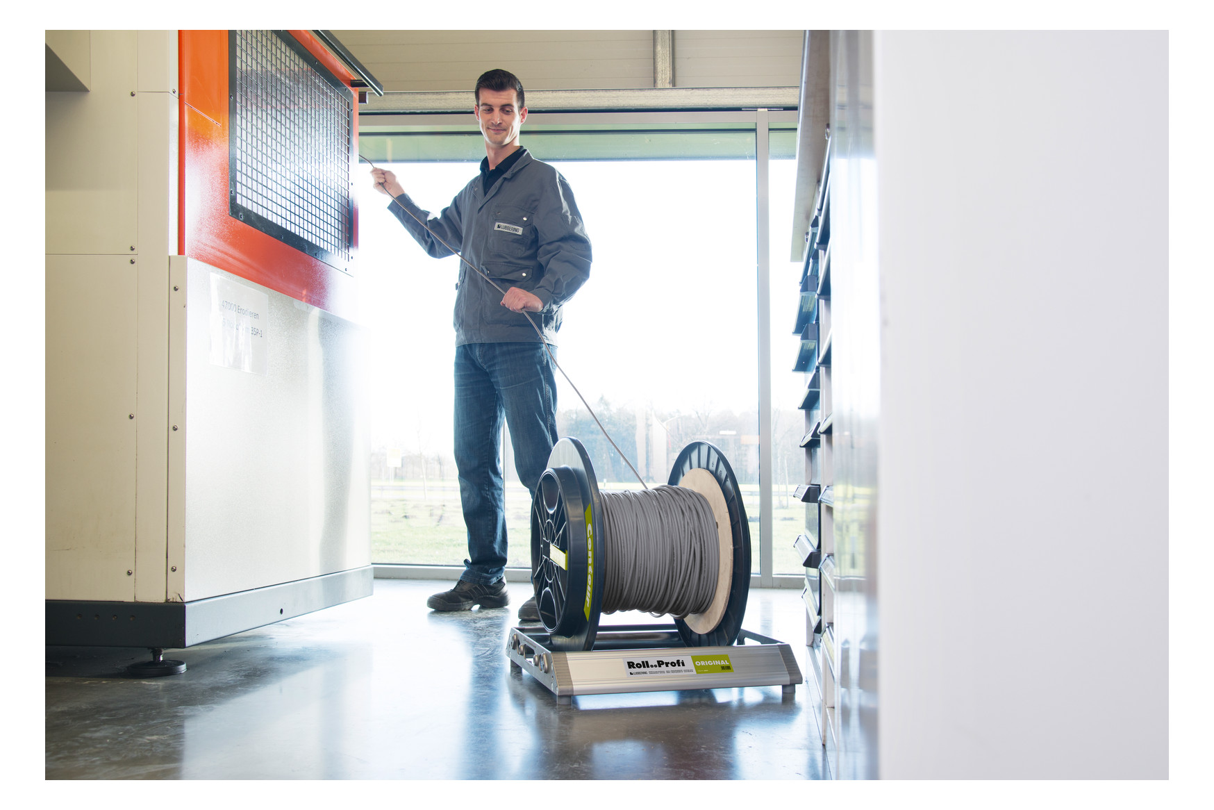 Kabelabroller Roll..Profi Original 200kg
